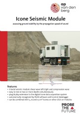 Icone Seismic Module for Seismic CPT